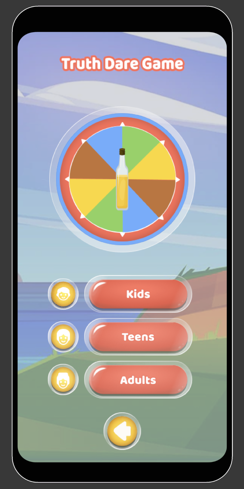 Truth & Dare Age Selection